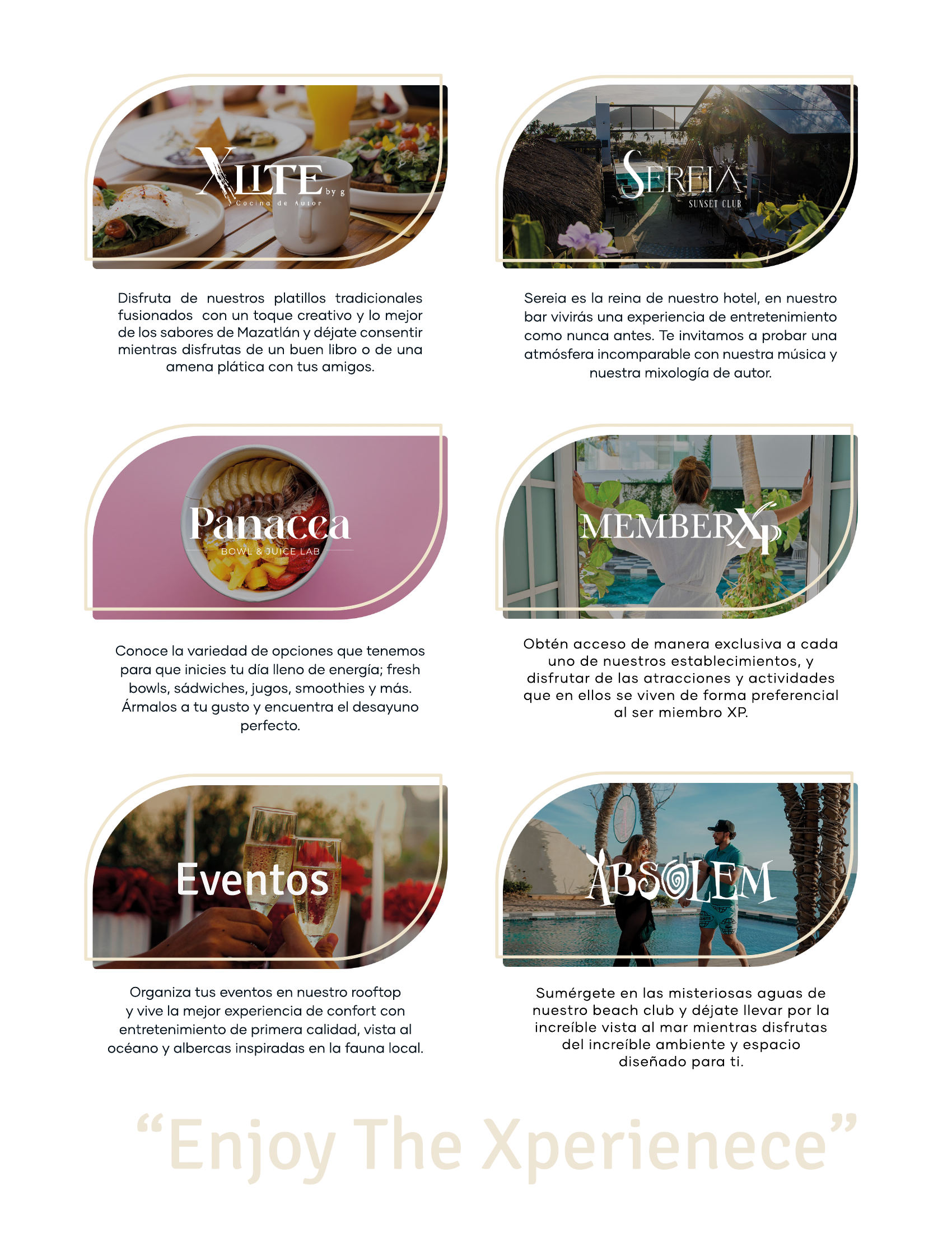 The Xperience - Fact Sheet Page 2